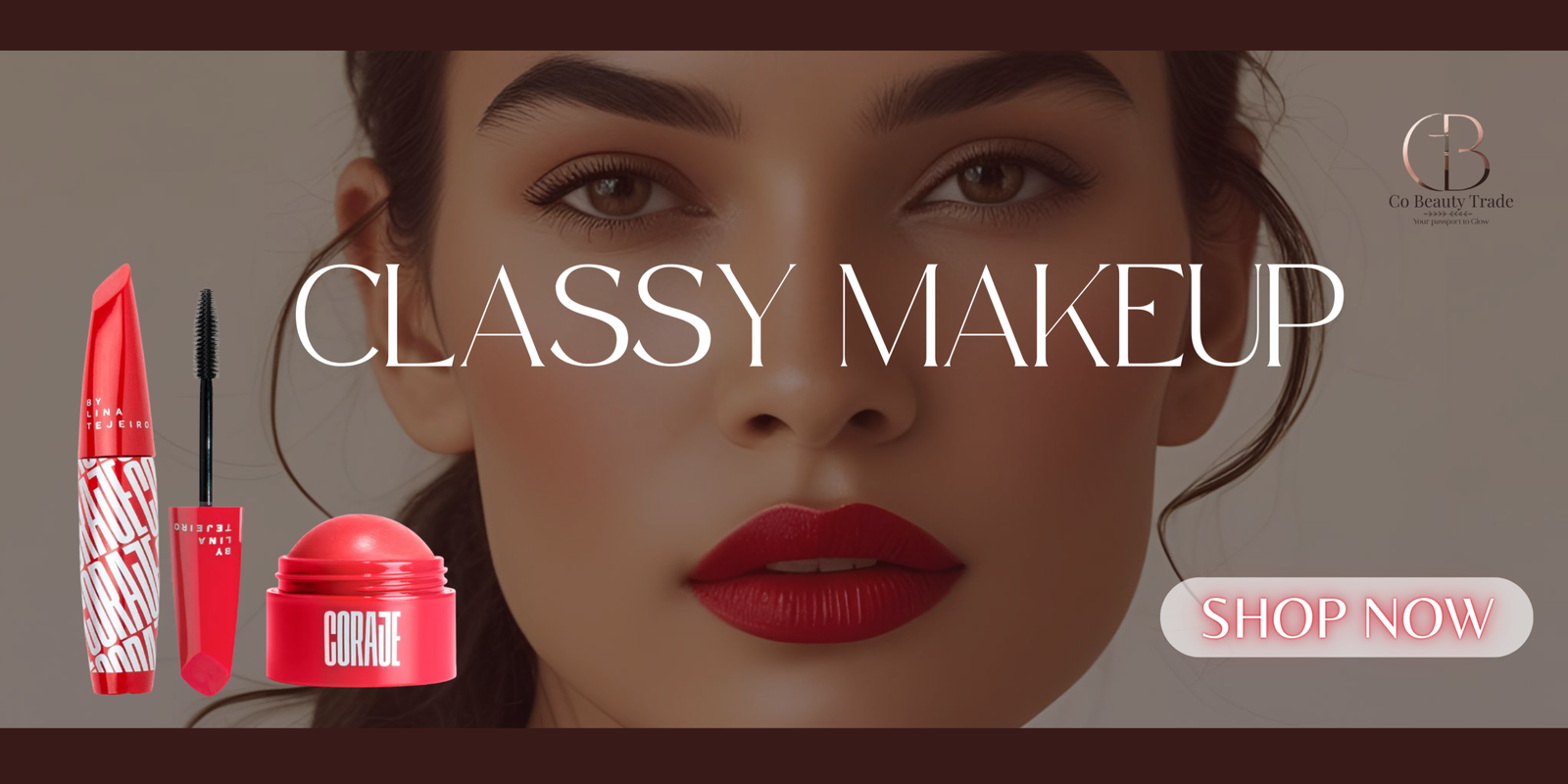 Elegant makeup products that enhance natural beauty with a refined finish
