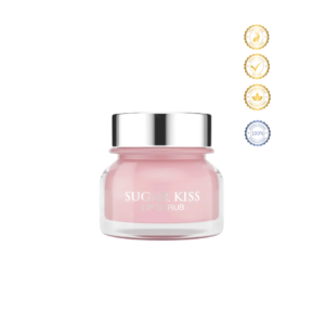 Watermelon-Flavored Lip Scrub. Removes dead skin cells while promoting regeneration and nourishment, revealing hydrated lips with an irresistibly soft feel